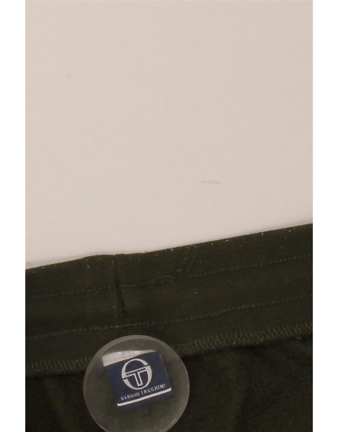 SERGIO TACCHINI Womens Tracksuit Trousers Joggers UK 14 Medium Green Vintage Sergio Tacchini and Second-Hand Sergio Tacchini from Messina Hembry 