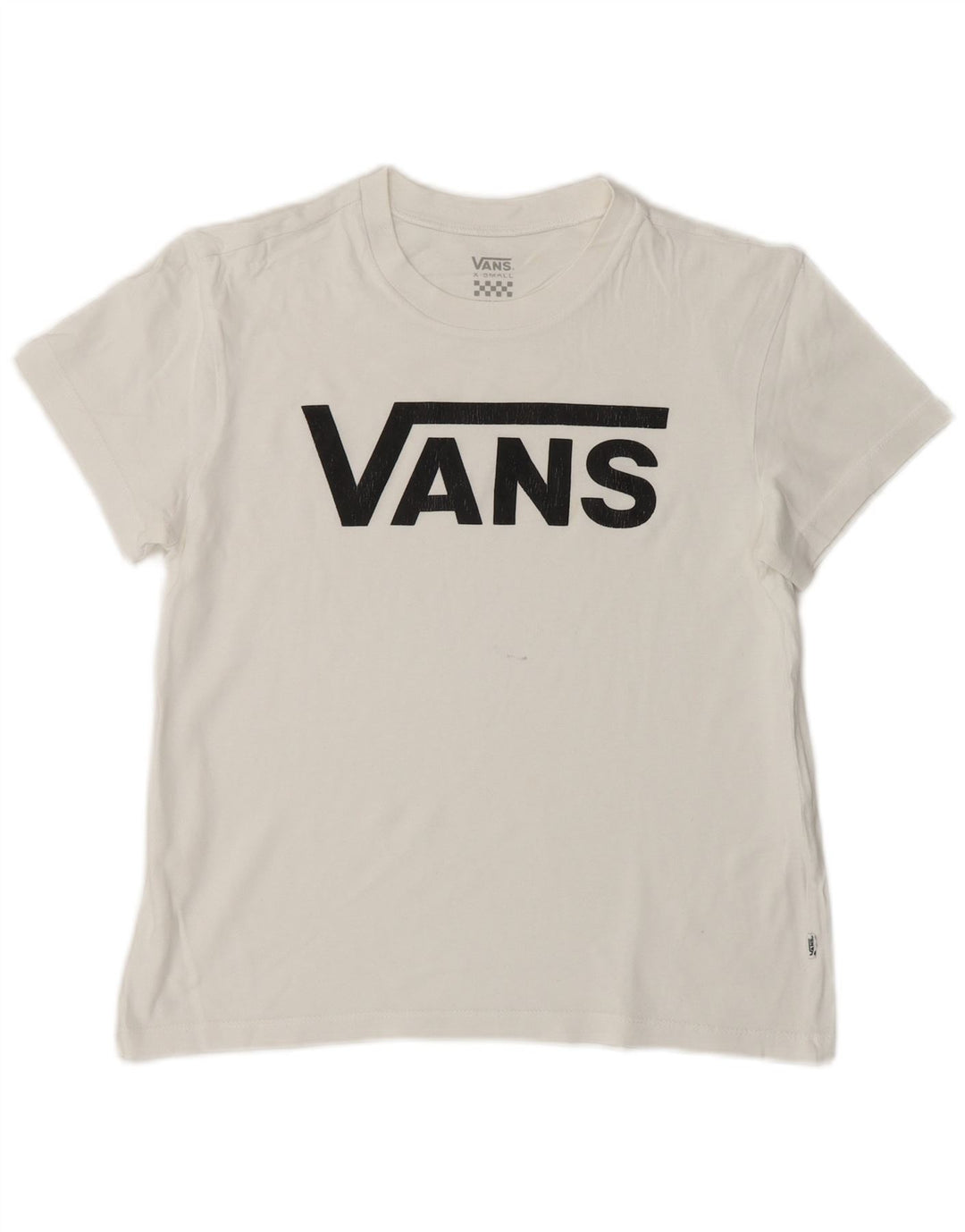 Женская футболка с рисунком VANS Top UK 6 XS Белая