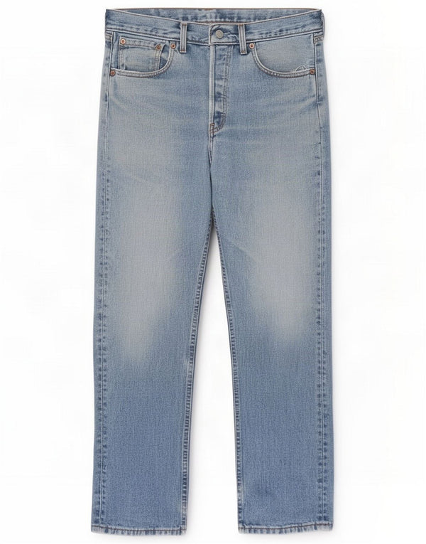 Мужские прямые джинсы Levi's 517 W34 L32 синие, хлопок