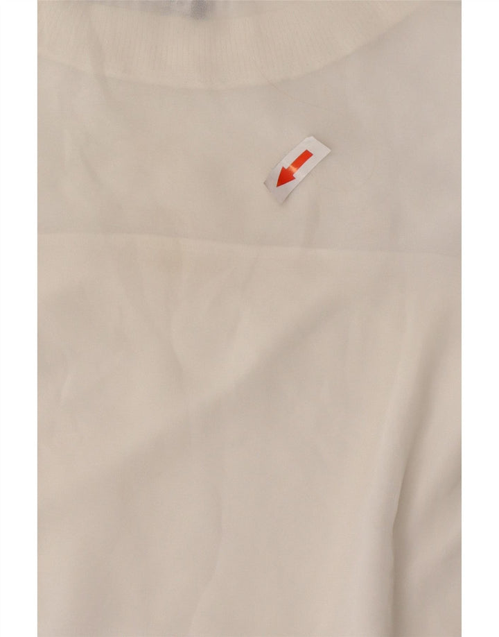 Женский свитер Zara UK 10, маленький белый
