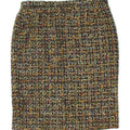 VINTAGE Womens Pencil Skirt IT 44 Medium W32 Multicoloured Flecked Wool Vintage Vintage and Second-Hand Vintage from Messina Hembry 