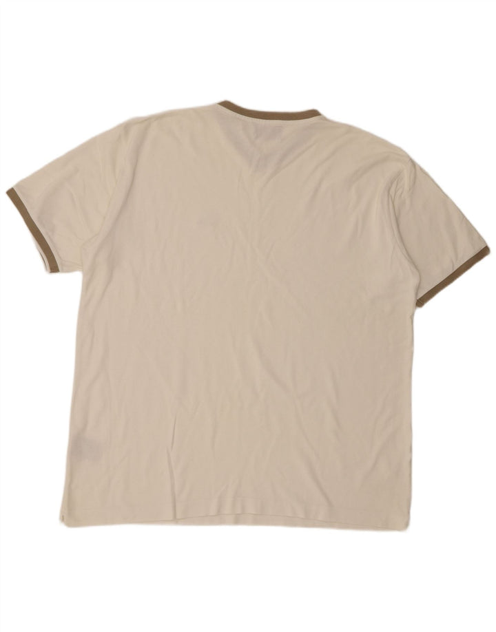 Мужская футболка Kappa Top 2XL, белый хлопок