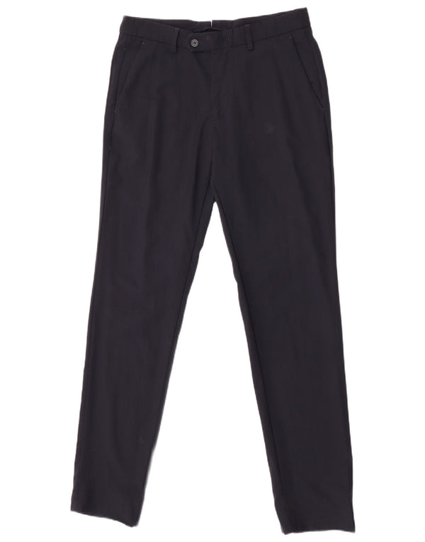 Мужские брюки-чиносы Massimo Dutti Slim Fit EU 38 Small W30 L32 Темно-синие