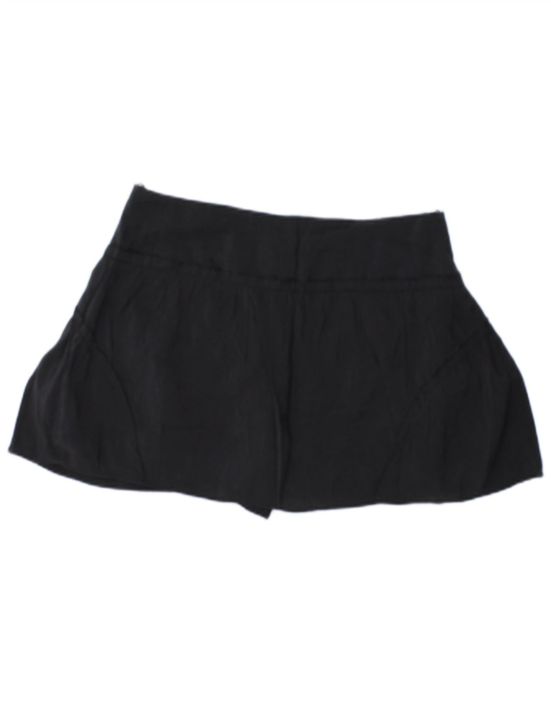 Женские мини-юбки ZARA UK 12, средние, черные