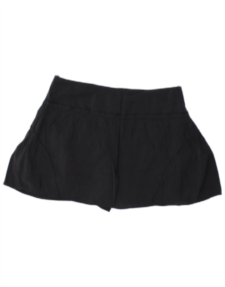 Женские мини-юбки ZARA UK 12, средние, черные