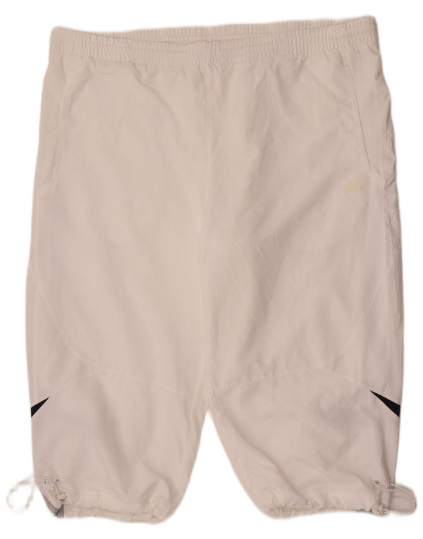 Adidas Mens Clima 365 Bermuda Sport Shorts XL  White Colourblock