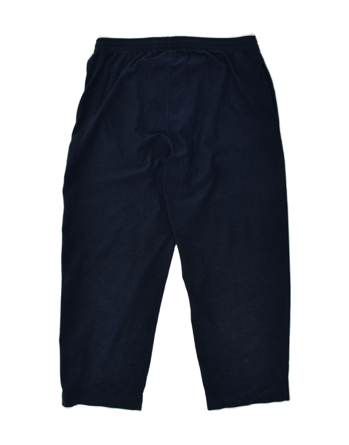 LOTTO Mens Tracksuit Trousers UK 44/48 Large Navy Blue Polyester | Vintage Lotto | Thrift | Second-Hand Lotto | Used Clothing | Messina Hembry 