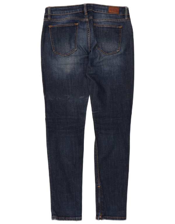 Женские джинсы скинни GUESS Beverly W27 L29, синий хлопок