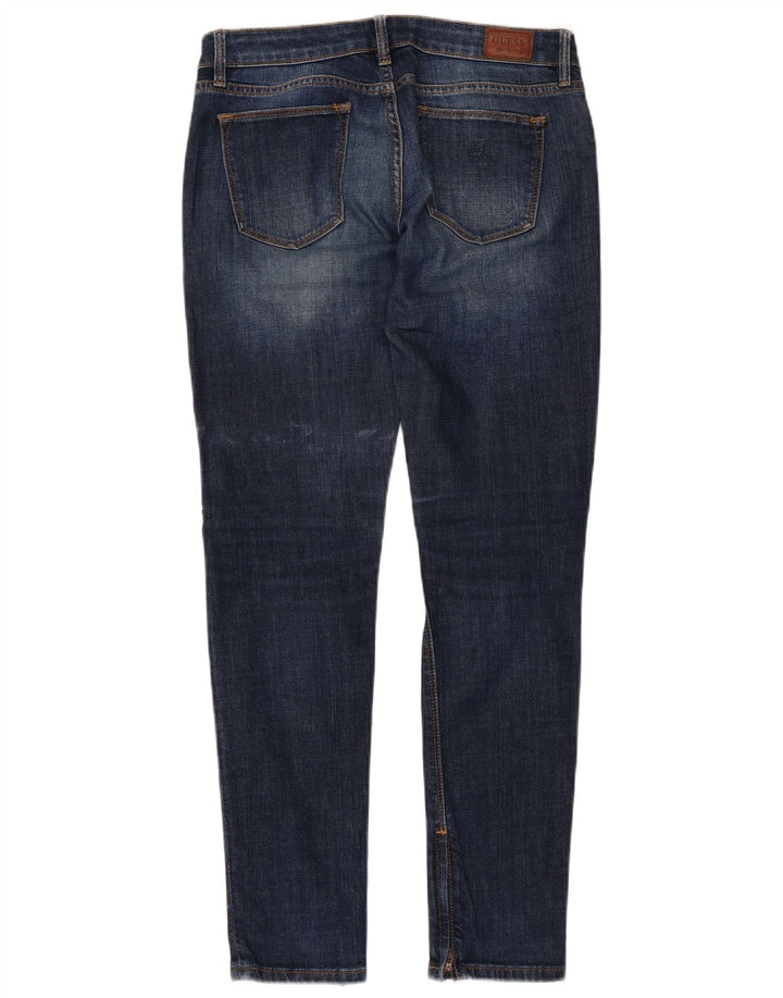 Женские джинсы скинни GUESS Beverly W27 L29, синий хлопок