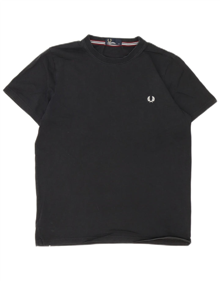 Мужская футболка Fred Perry Top Medium Black Cotton