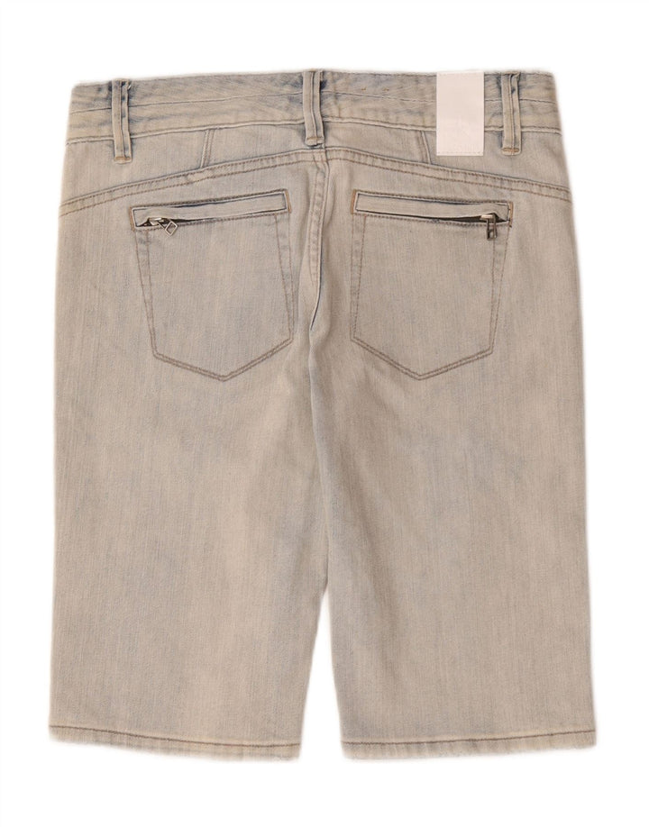 Женские джинсовые шорты Dkny US 6, средние W32, синие, хлопок