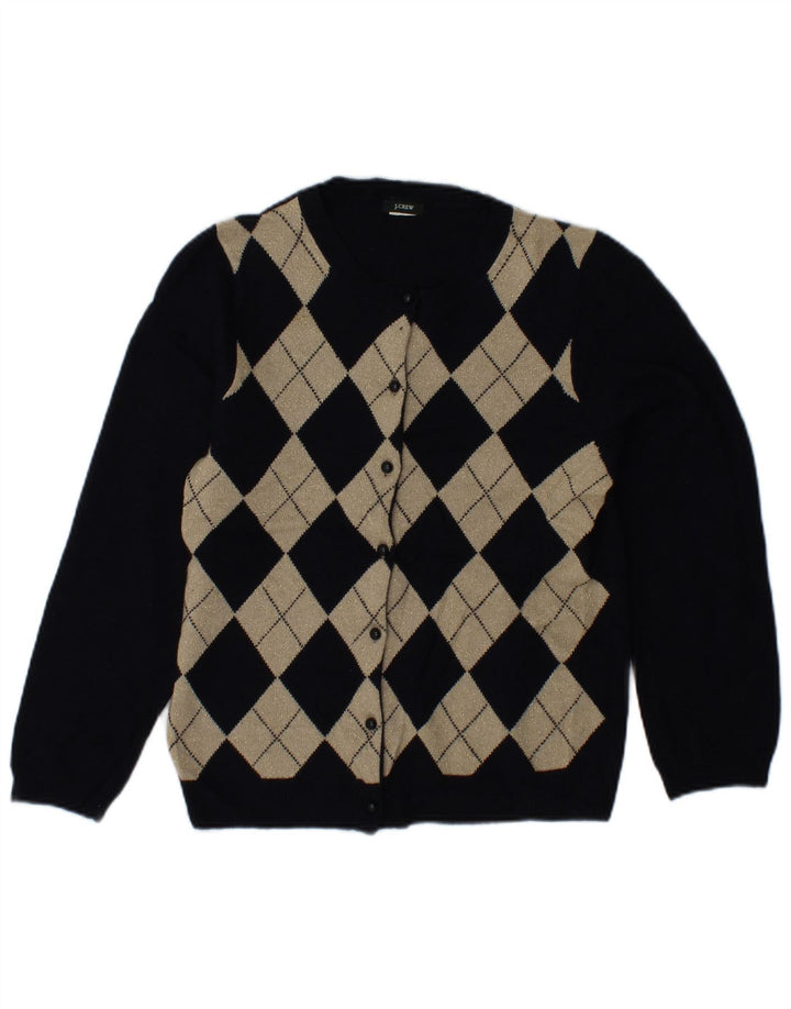 Мужской кардиган J. CREW UK 6 XS Темно-синий Argyle/Diamond