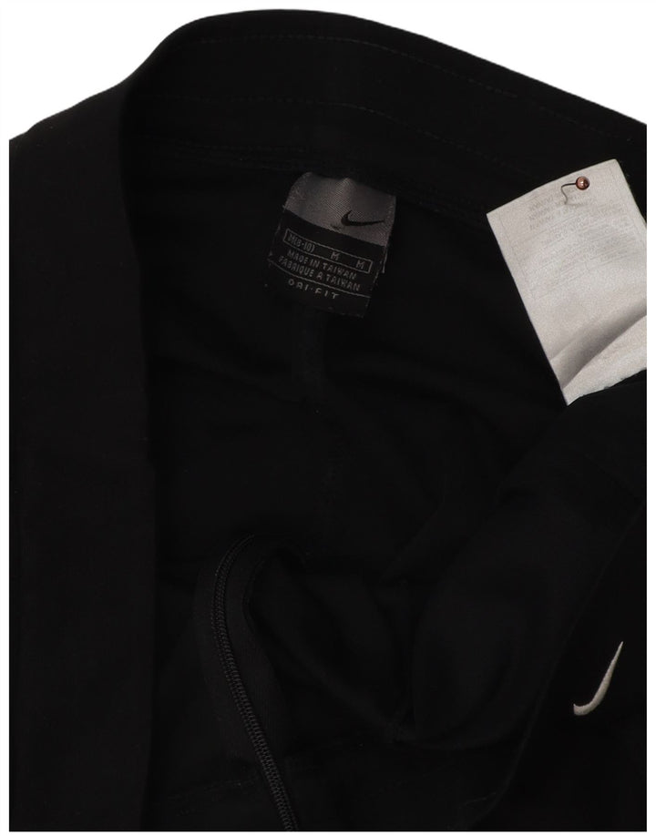 Женские спортивные брюки NIKE Dri Fit, США, 8/10, средний черный полиэстер