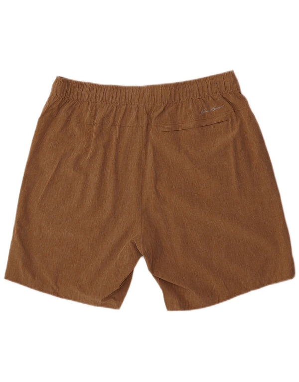 Мужские спортивные шорты Eddie Bauer XL коричневые из полиэстера