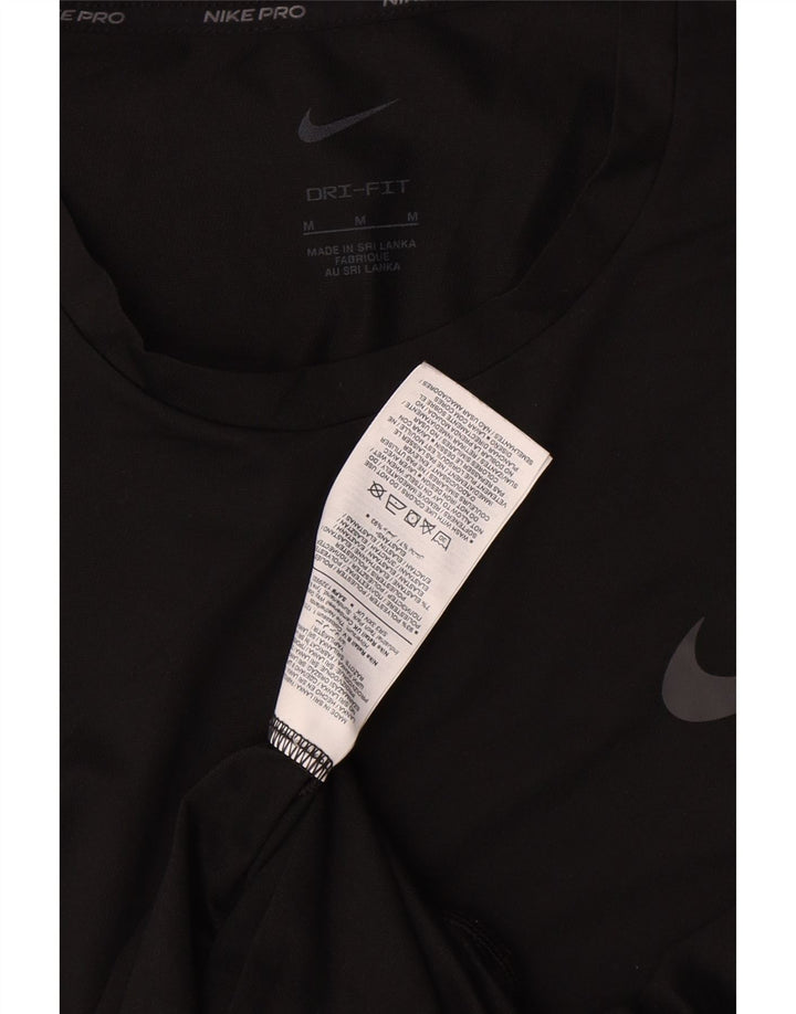 Мужской жилет Nike Dri Fit, средний черный полиэстер