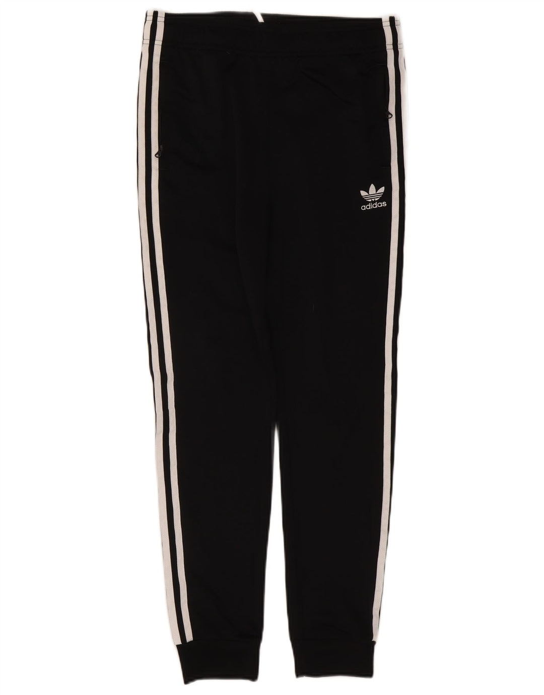 Спортивный костюм Adidas для мальчиков, брюки для бега, 13-14 лет, черный полиэстер