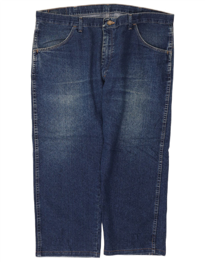 Мужские укороченные джинсы Wrangler W40 L24, синий хлопок