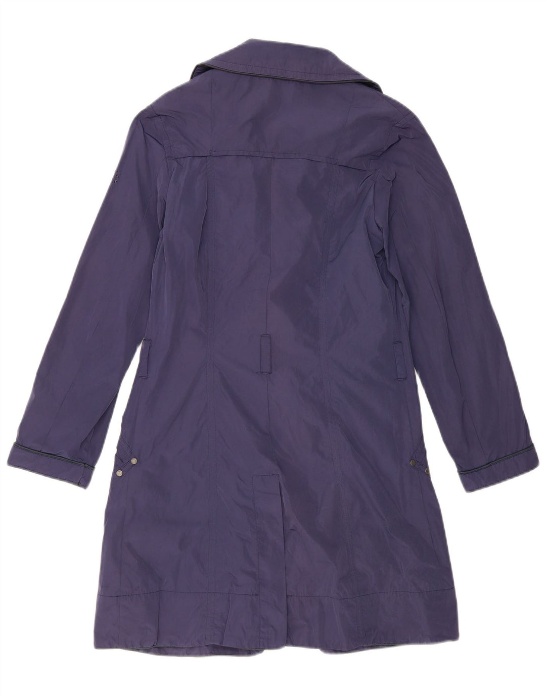 Женский тренч Calvin Klein Jeans UK 14, большой темно-синий, полиэстер