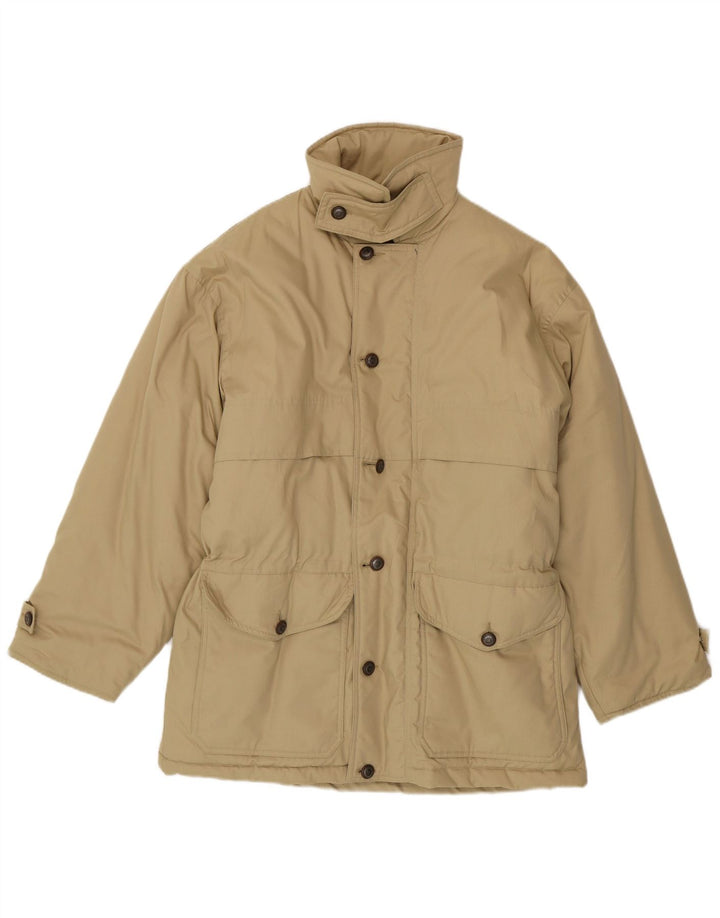 Мужское стеганое пальто Brugi IT 48 Medium Beige Polyester
