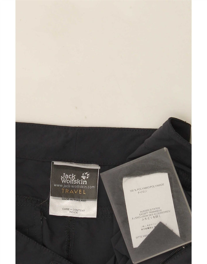 Женские шорты Jack Wolfskin UK 10/12 Medium W30 Темно-синий полиамид