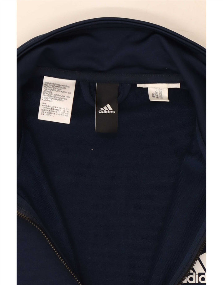 Мужской спортивный костюм Adidas, верхняя куртка, маленький темно-синий, цветной блок