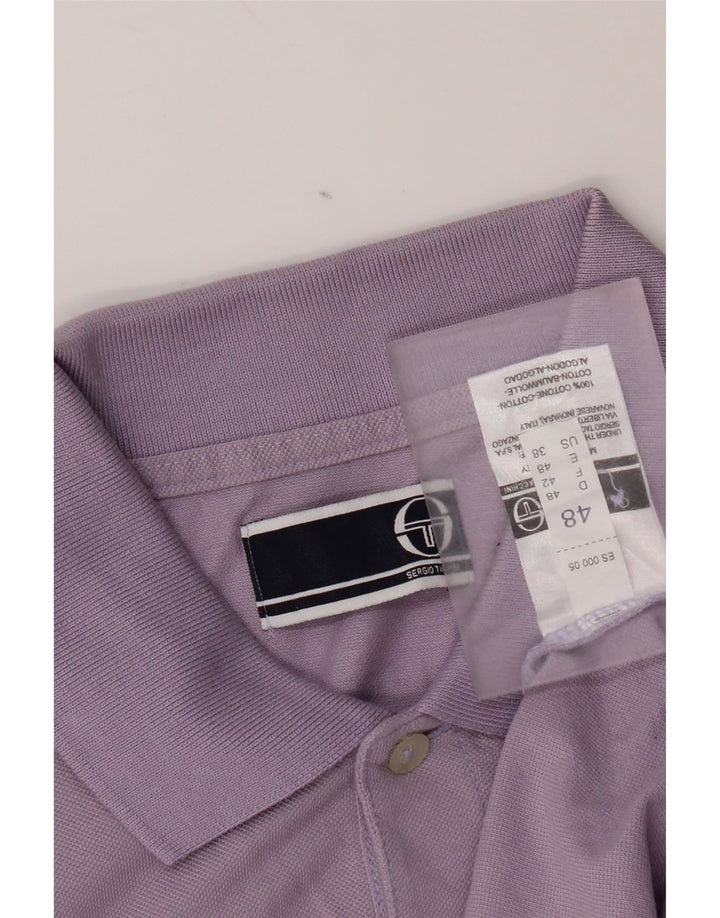 Мужская рубашка-поло Sergio Tacchini IT 48 Средний Фиолетовый Хлопок