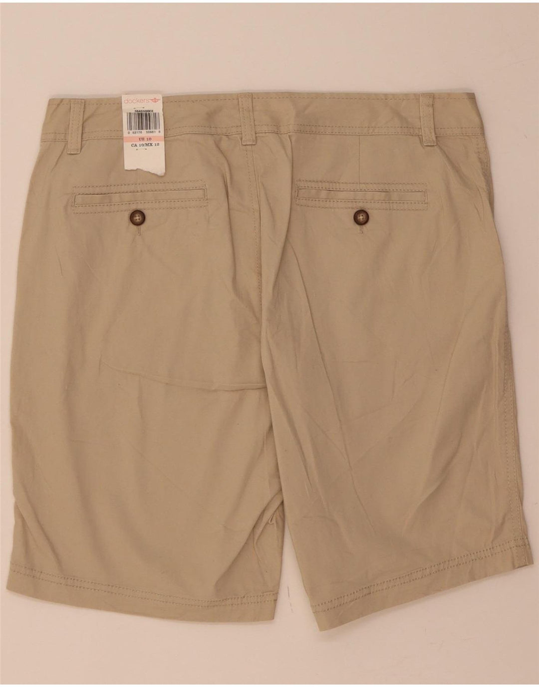 DOCKERS Womens Bermuda Bermuda Shorts US 10 Large W32  Beige Cotton Vintage Dockers and Second-Hand Dockers from Messina Hembry 