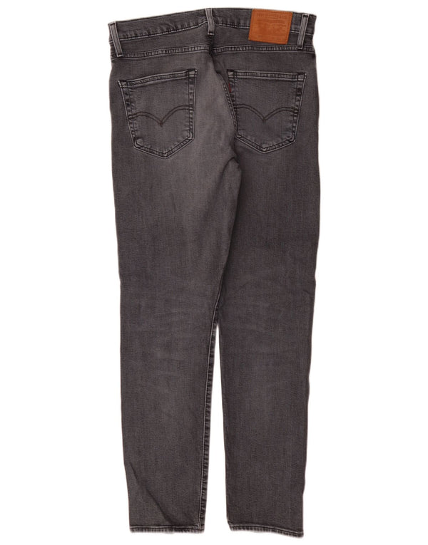 Мужские зауженные зауженные джинсы Levi's 512 W34 L32 Серые хлопковые
