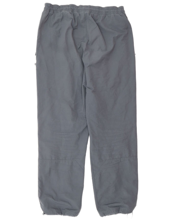 Мужские спортивные брюки ADIDAS, джоггеры, большие темно-синие, полиэстер