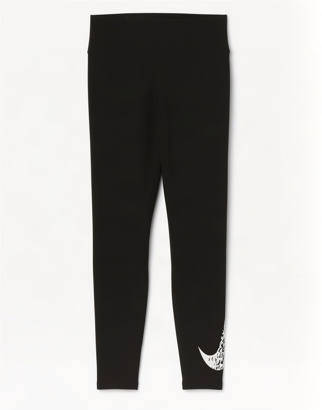 Женские леггинсы с рисунком Nike Dri Fit UK 8, маленькие черные, полиэстер