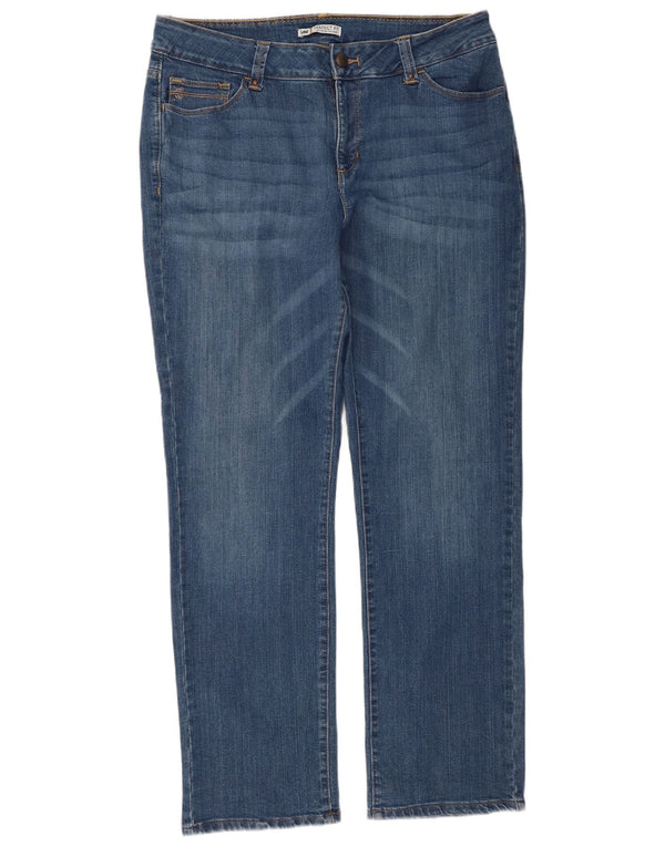 Женские прямые джинсы Lee Perfect Fit, США 18, 2XL, W38 L31, синий хлопок