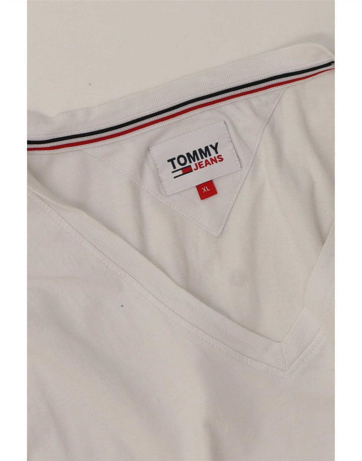 Tommy Hilfiger Мужская футболка Top XL Белый
