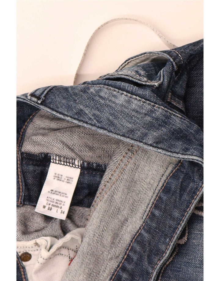 Женские узкие джинсы Guess W30 L30 синие, хлопок