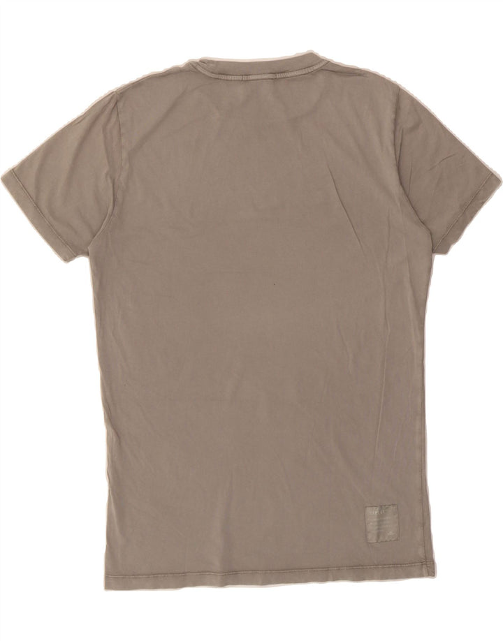 REPLAY Mens Graphic T-Shirt Top Medium Grey Cotton Vintage Replay and Second-Hand Replay from Messina Hembry 