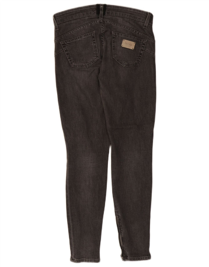 LIU JO Womens Skinny Jeans W30 L30 Grey