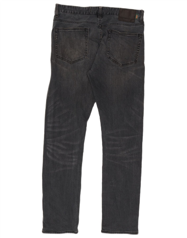 Мужские узкие джинсы Superdry W32 L32 Серый хлопок
