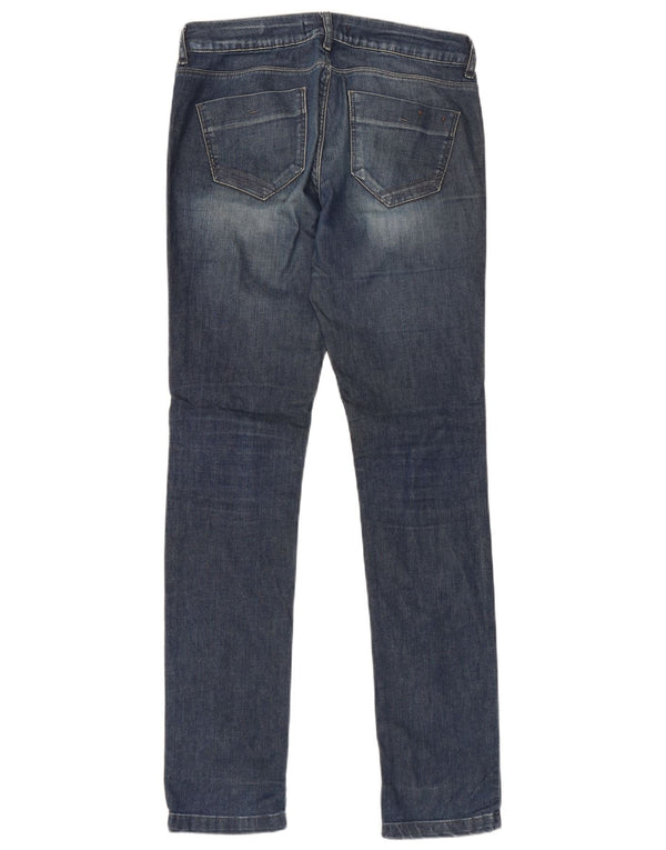 Женские джинсы скинни Zara EU 38, маленькие W28 L33, синие, хлопок