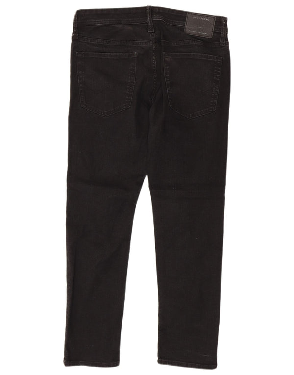 Мужские узкие джинсы Jack & Jones W32 L30, черный хлопок