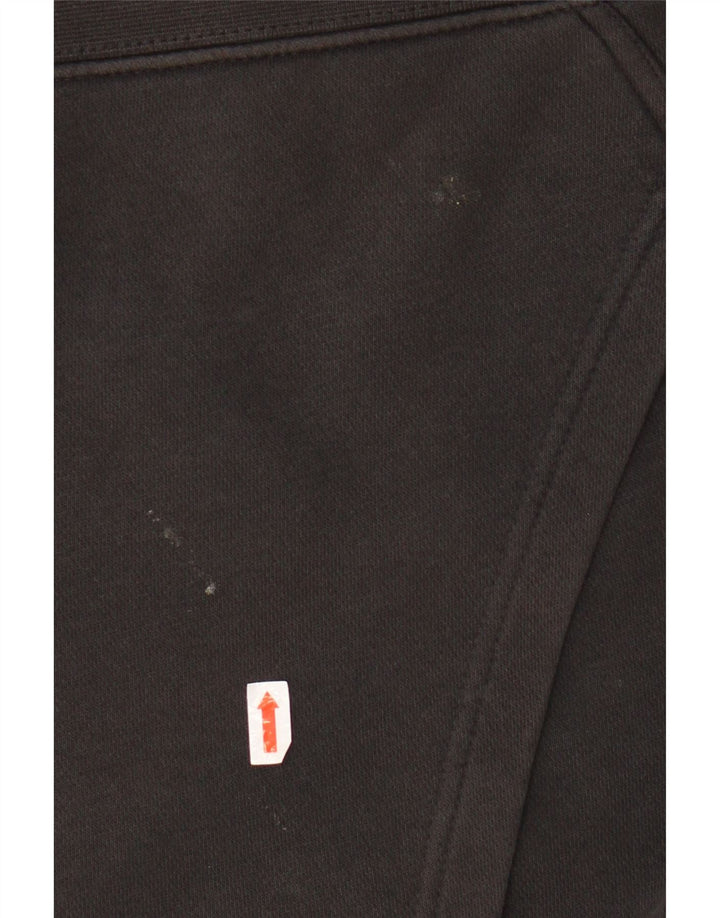 Мужской джемпер с капюшоном NIKE Crusaders, размер 3XL, черный хлопок, черный