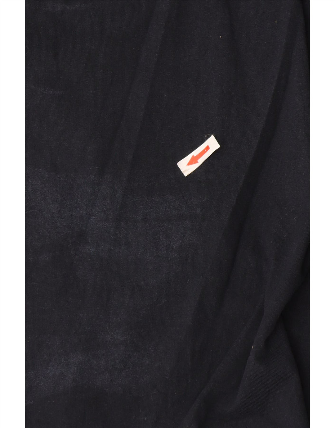 Crew Clothing Мужская футболка Верх среднего размера Темно-синий хлопок
