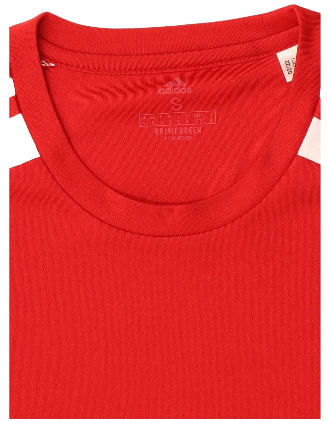 Adidas Мужская футболка Aeroready Top Small Red Colorblock