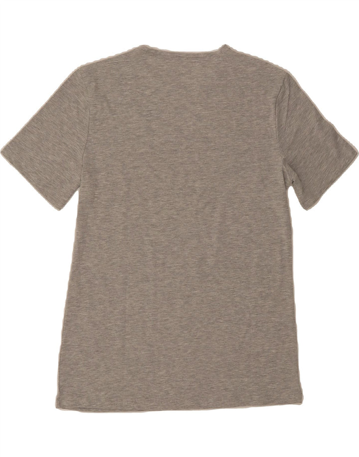 FILA Womens T-Shirt Top UK 16 Large Grey Cotton Vintage Fila and Second-Hand Fila from Messina Hembry 