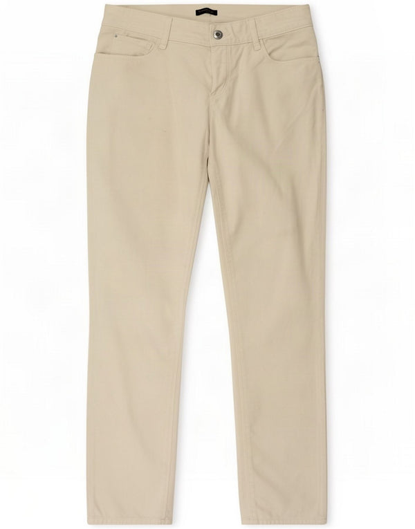 Женские узкие повседневные брюки Massimo Dutti EU 36 XS W26 L27 Белый хлопок