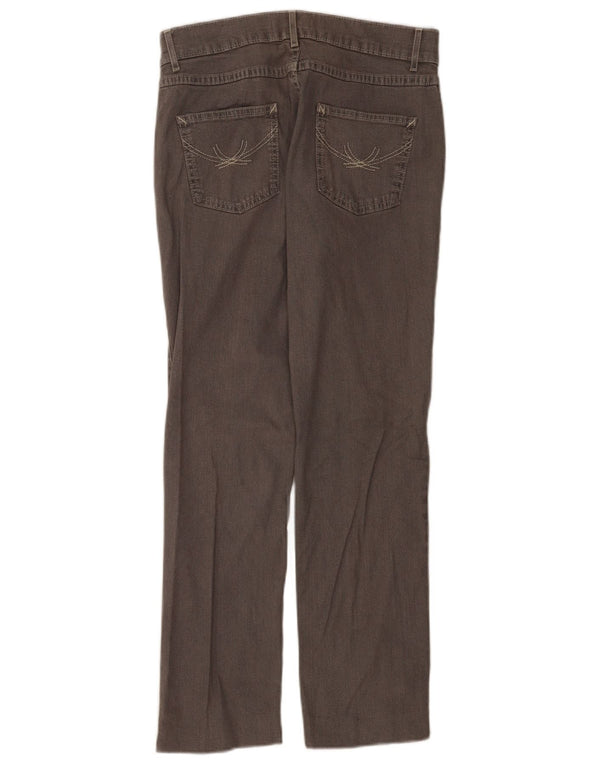 Женские прямые джинсы Marks & Spencer UK 12 Medium W30 L28 Серые хлопковые