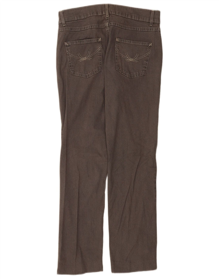 Женские прямые джинсы Marks & Spencer UK 12 Medium W30 L28 Серые хлопковые