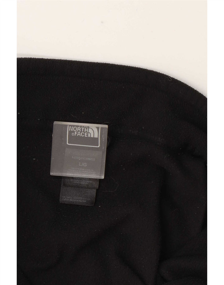 Мужская флисовая куртка с подкладкой The North Face UK 40, большая, черная, полиэстер