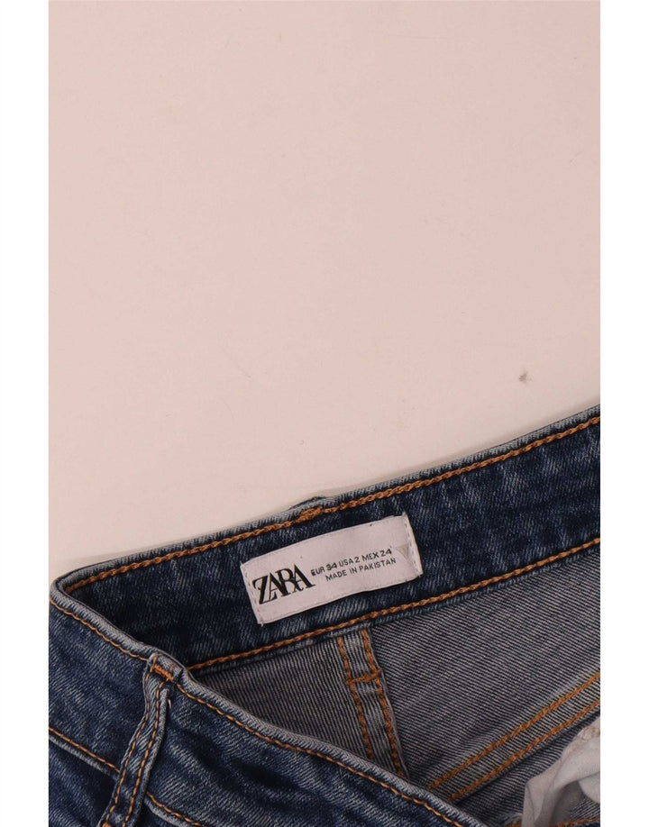 Женские джинсы Bootcut Zara EU 34 2XS W24 L25 синие