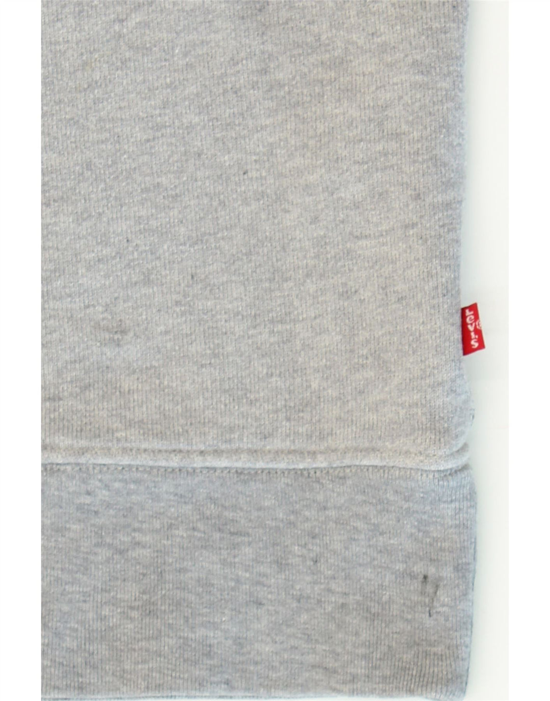 LEVI'S Mens Graphic Sweatshirt Jumper Medium Grey Cotton Vintage Levi's and Second-Hand Levi's from Messina Hembry 
