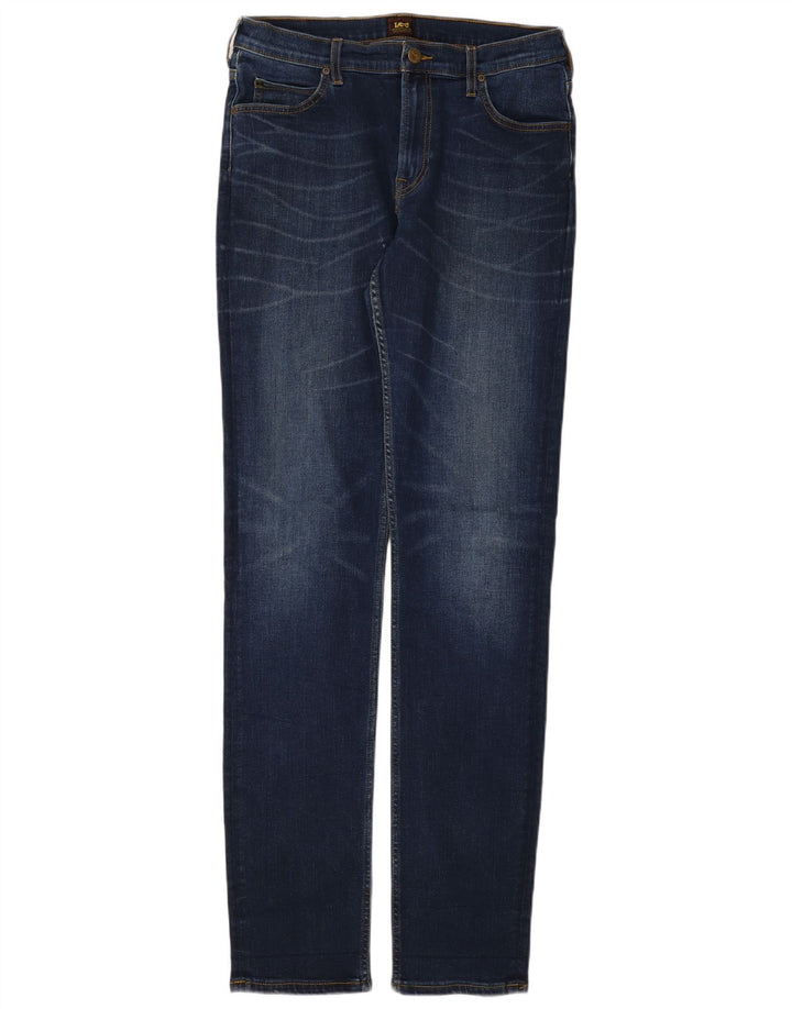 Мужские джинсы Lee Rider Slim W33 L36, синие, хлопок