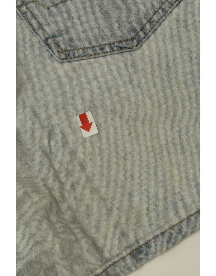 H.I.S Womens Denim Shorts UK 10 Small W28  Blue Vintage H.I.S and Second-Hand H.I.S from Messina Hembry 